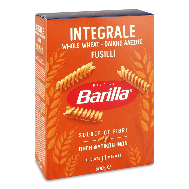 Вироби макаронні Інтеграле Фузіллі 500г Барілла