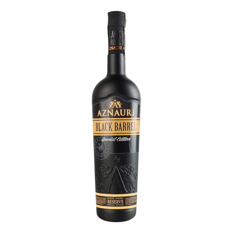 Бренди 0.5л 40% виноградный выдержанный Reserve Black Barrel