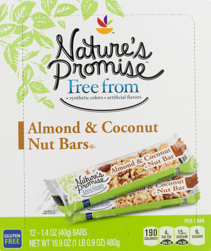Nature's Promise Almond & Coconut Nut Bars Nature's Promise