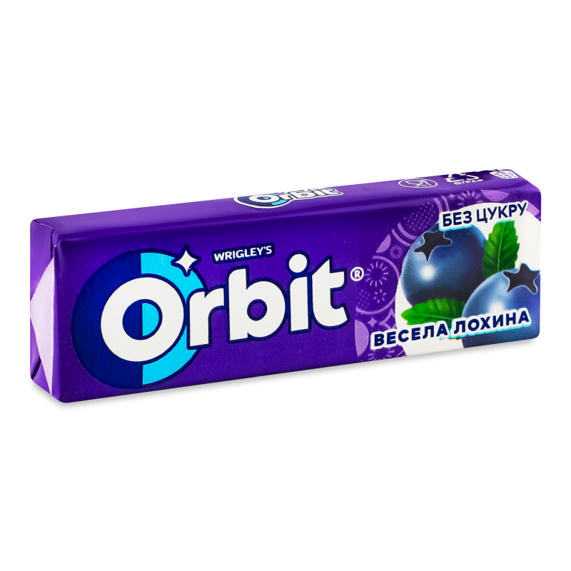 Гумка жувальна Весела лохина 14г Orbit