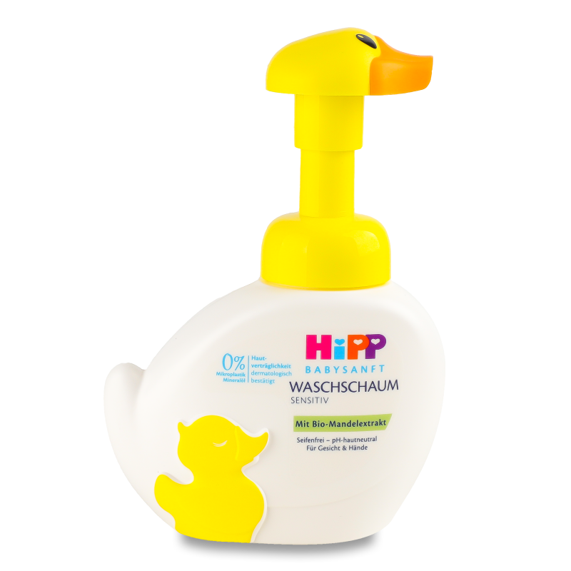 Пінка д/вмивання та миття рук дитяча з екстрактом мигдалю 250мл Hipp