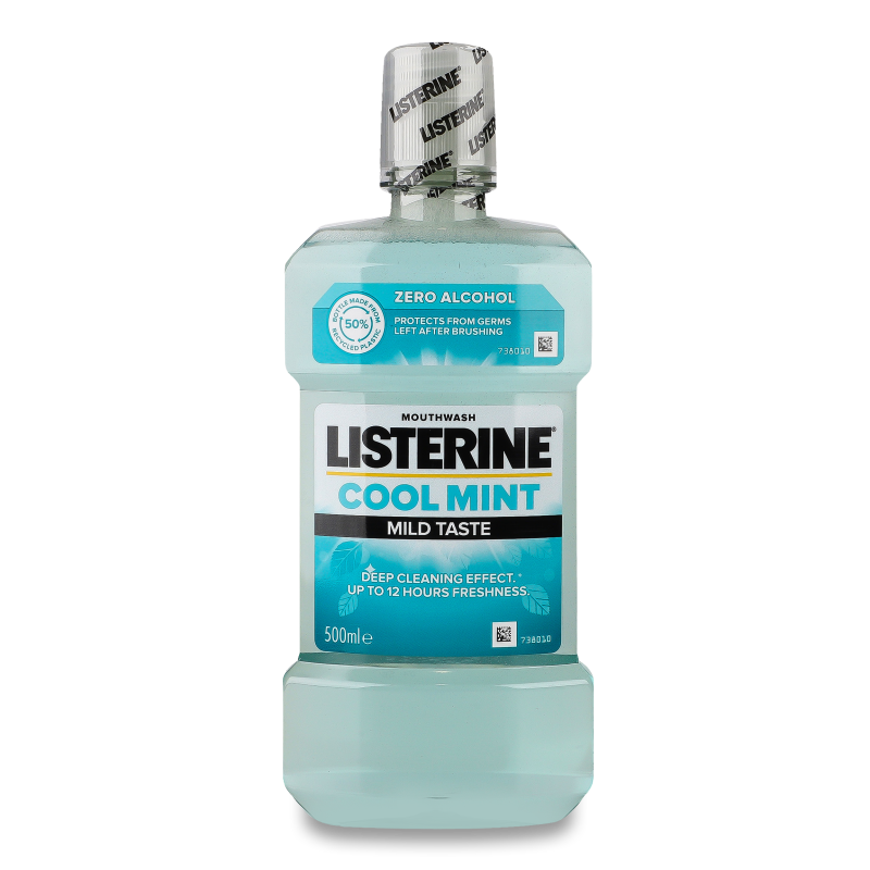 Ополіскувач д/ротової порожнини Свіжа м’ята 500мл Listerine