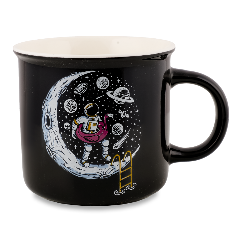 Чашка Астронавти 390мл кераміка