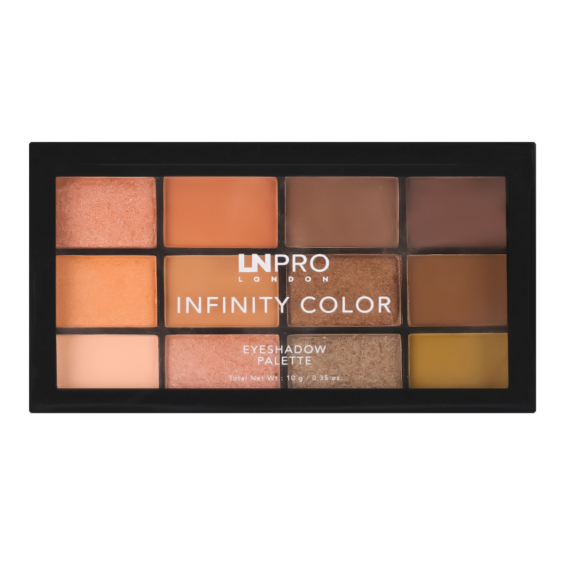 Набор теней для век Infinity Color Ванильный латте №101 LN Professional ...