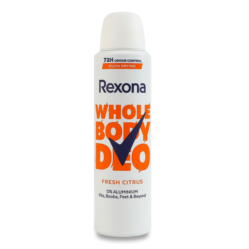Дезодорант Цитрусова свіжість д/всього тіла спрей 150мл Rexona