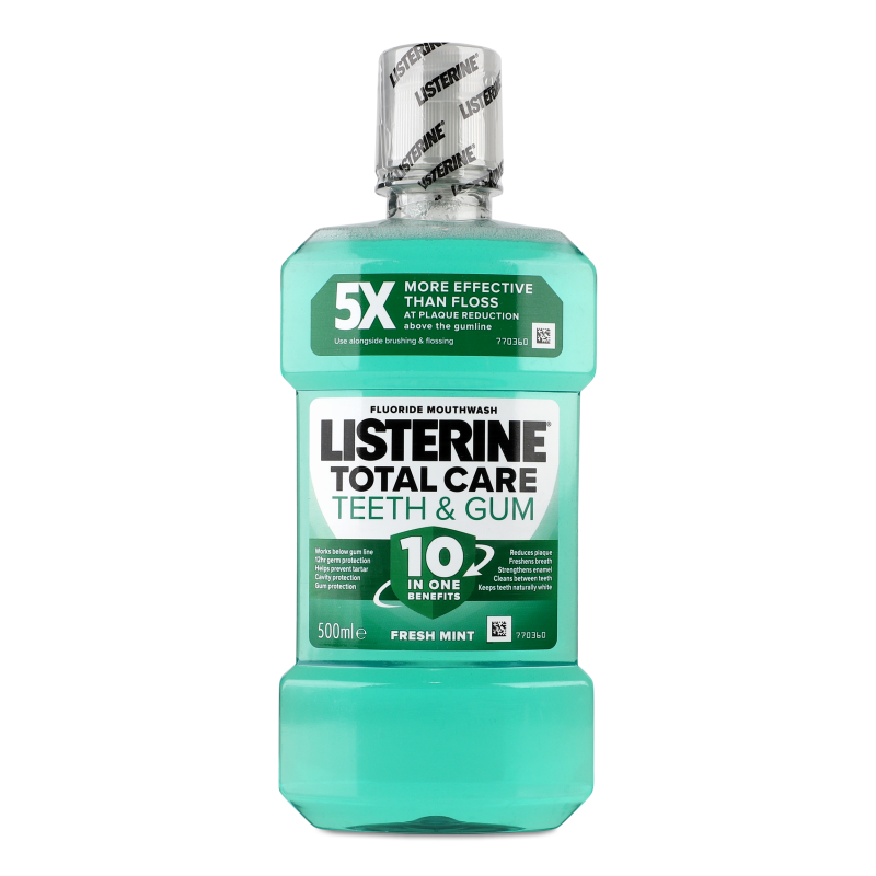 Ополіскувач д/ротової порожнини Тотал Кеа Захист зубів та ясен 500мл Лістерін