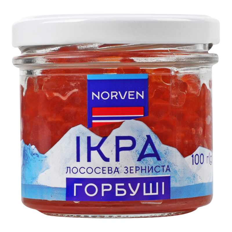 Ікра горбуші зерниста Norven с/б