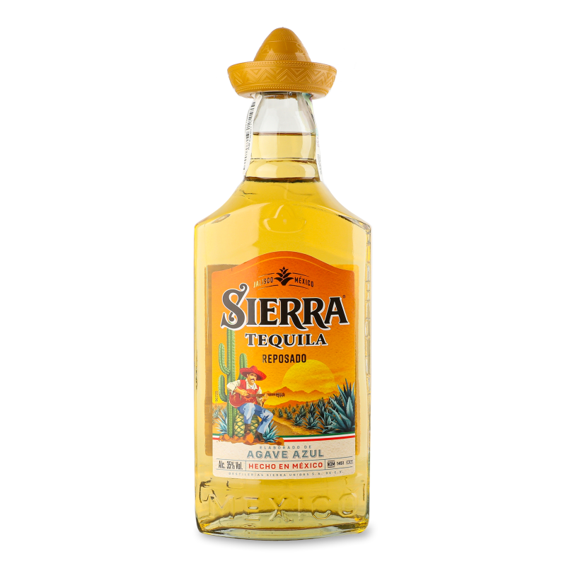Текіла Reposado 35% 0,7л Sierra