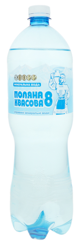 Вода минеральная сильногазированная Поляна Квасова 8 п/бут 1.5л Поляна ...