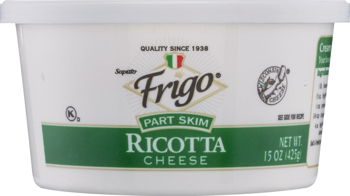Frigo Ricotta Cheese Part Skim Frigo(41716200018) customers reviews