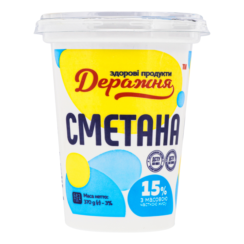 Сметана 15% Деражня ст