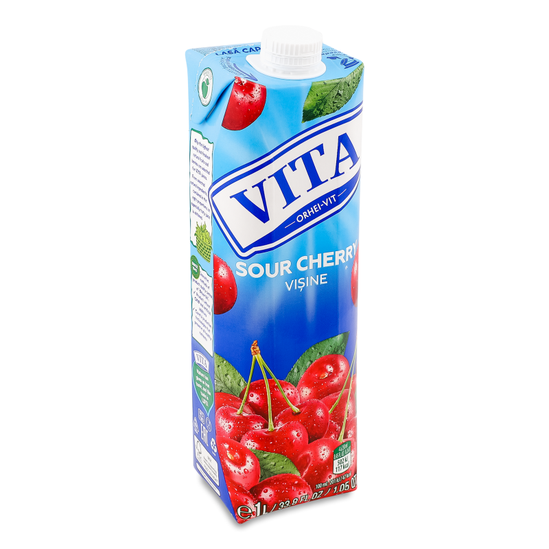 Нектар вишневий 1л т/брік Vita