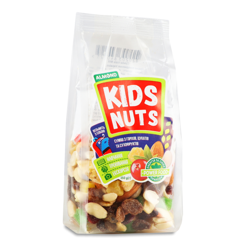 Суміш ягідно-горіхова Kids Mix 150г Almond