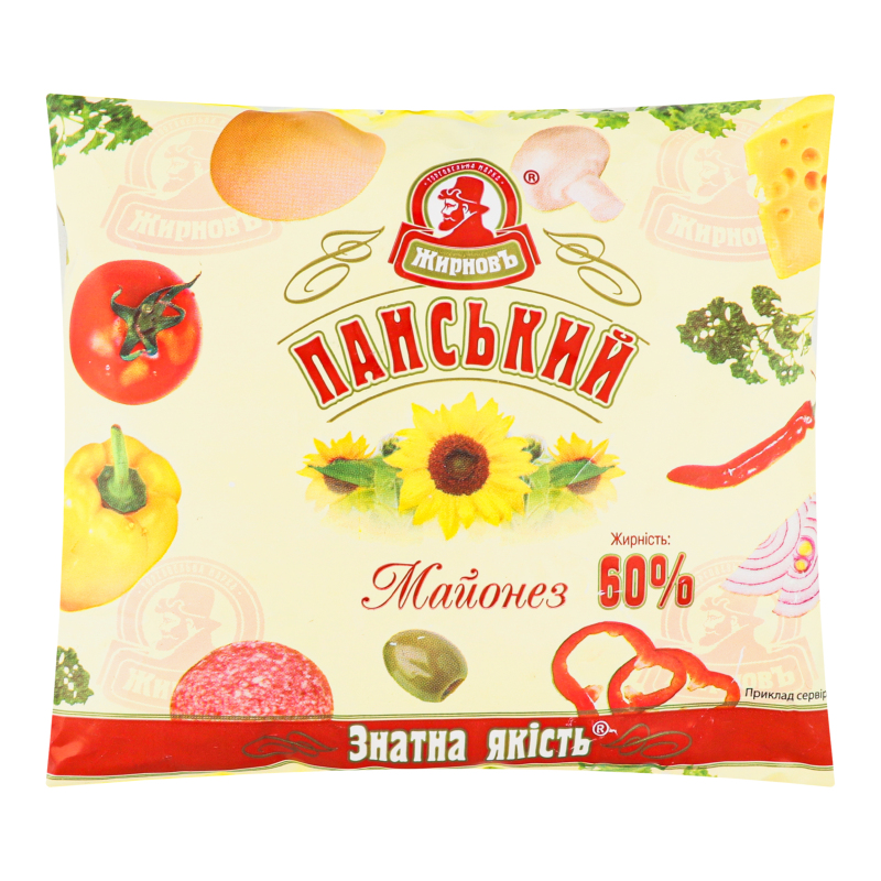 Майонез 60% Панський Жирновъ м/у