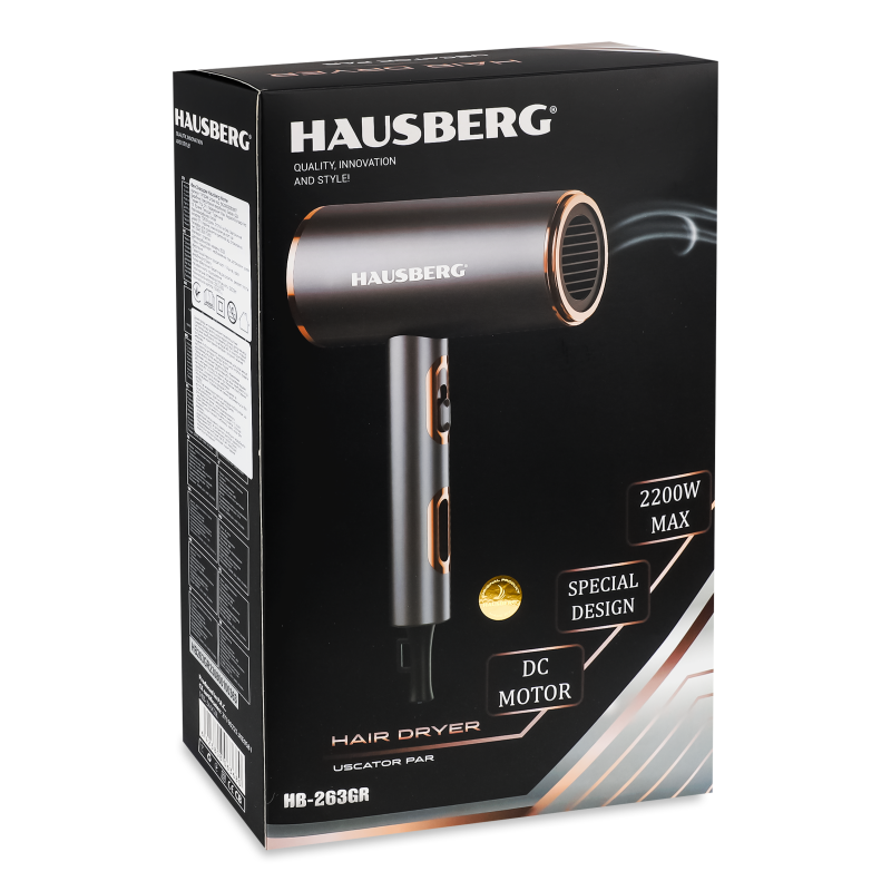 Фен 2насадки Hausberg Home