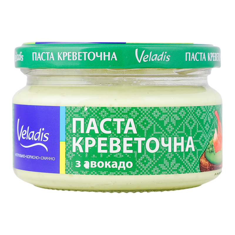 Паста креветочная с авокадо Veladis с/б 160г Veladis(4823097905821