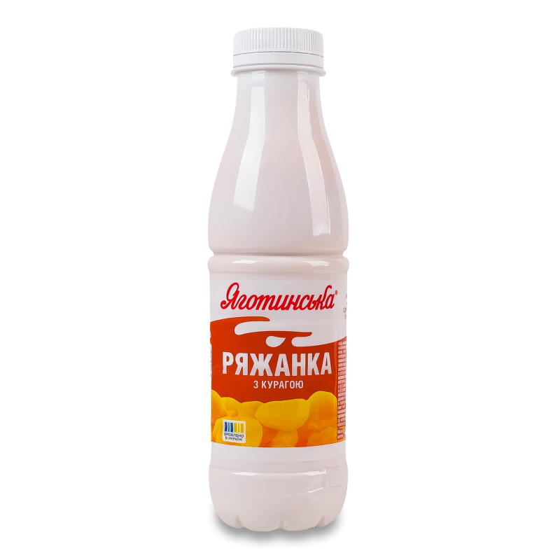 Ряжанка з курагою 2,9% 450г пет Яготинська