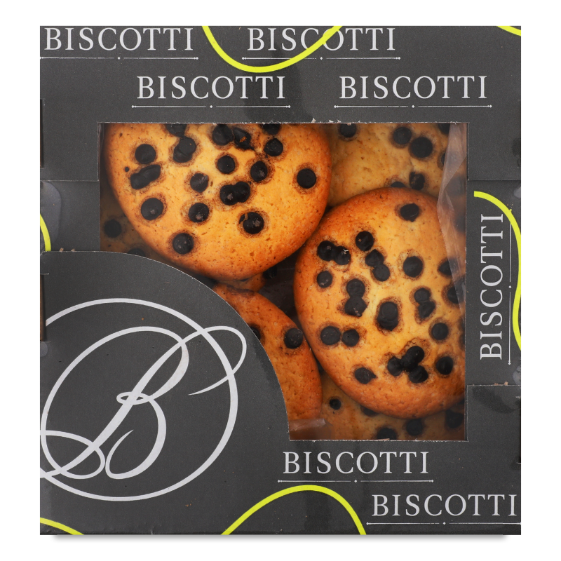 Печиво пісочно-відсадне Американське з шматочками глазурі 205г Biscotti