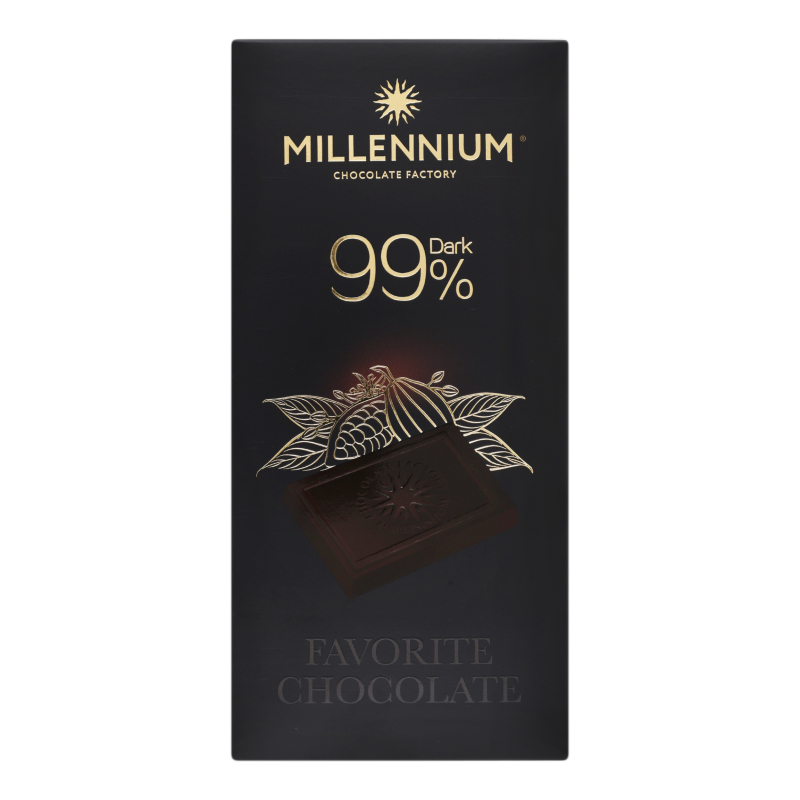 Шоколад 99% черный Favorite Millennium к/у 100г Millennium ...