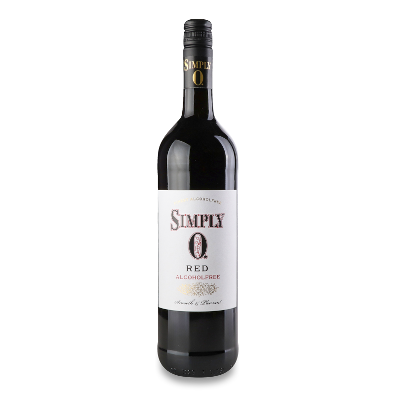 Вино червоне н/солодке безалкогольне 0,75л Джаст 0/Сімплі 0