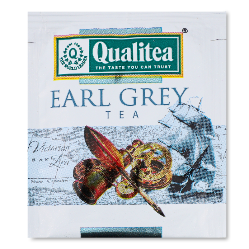 Чай Earl Grey чорний з бергамотом 2г Qualitea