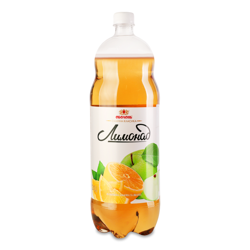 Вода солодка Лимонад 2л пет Оболонь