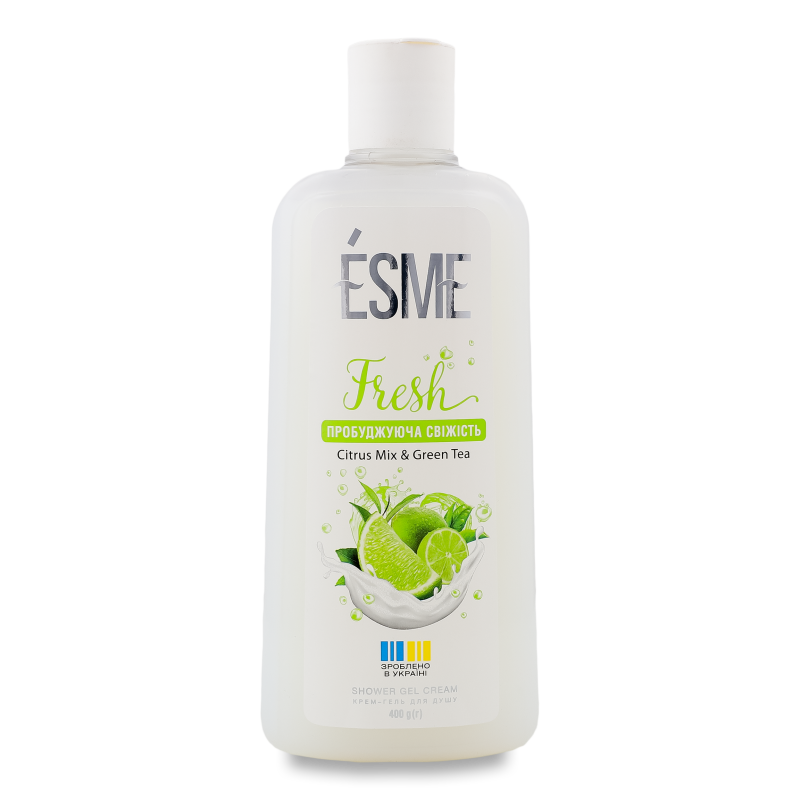 Крем-гель д/душу Fresh Пробуджуюча свіжість 400г Esme