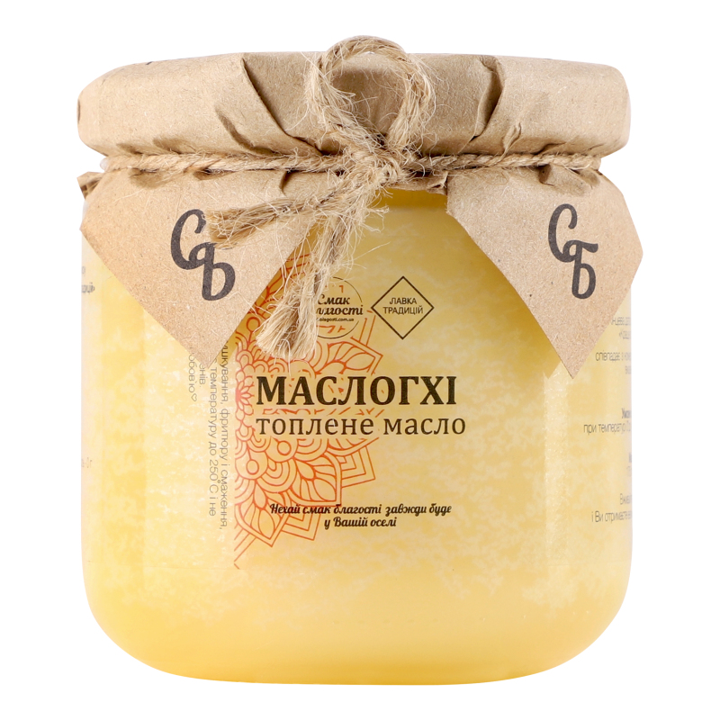 Масло гхи 99% топленое Смак Благості с/б 175г Смак Благості ...