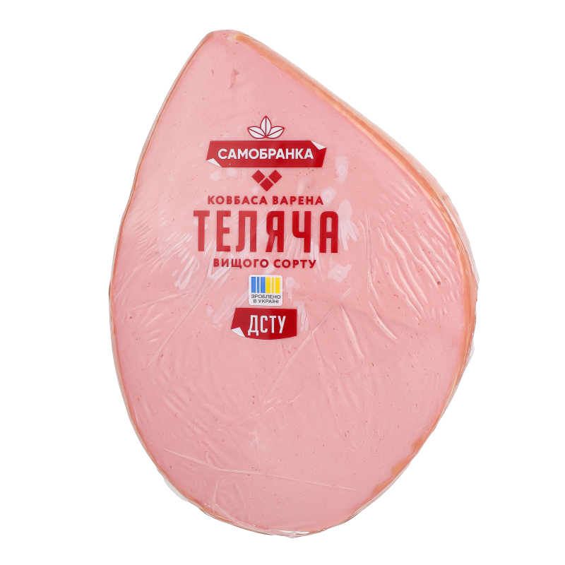 Ковбаса варена Теляча Самобранка в/с кг