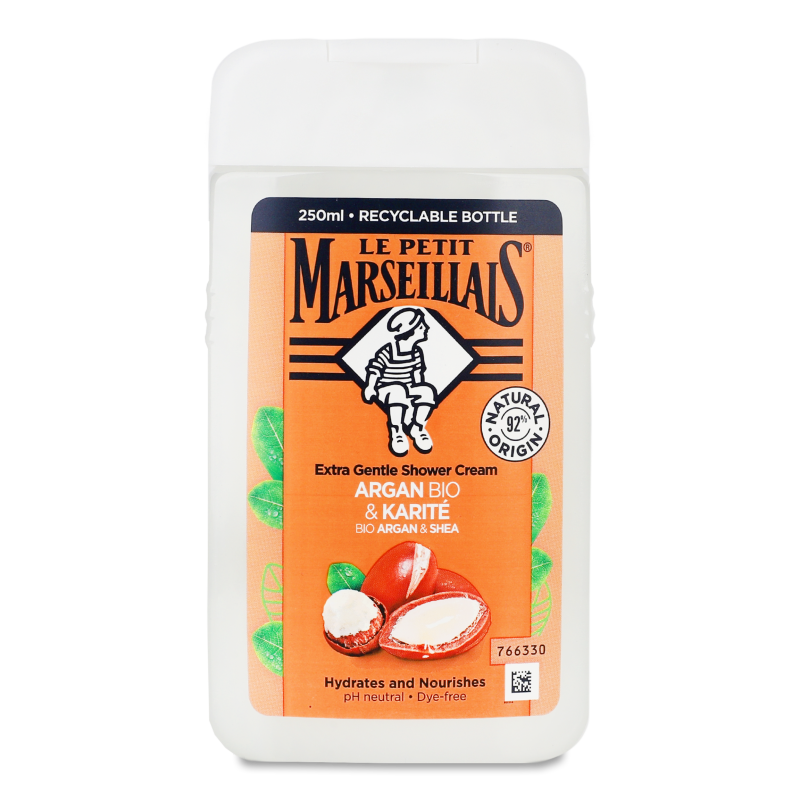 Гель д/душу Bio Argan&Shea 250мл Le Petit Marseillais