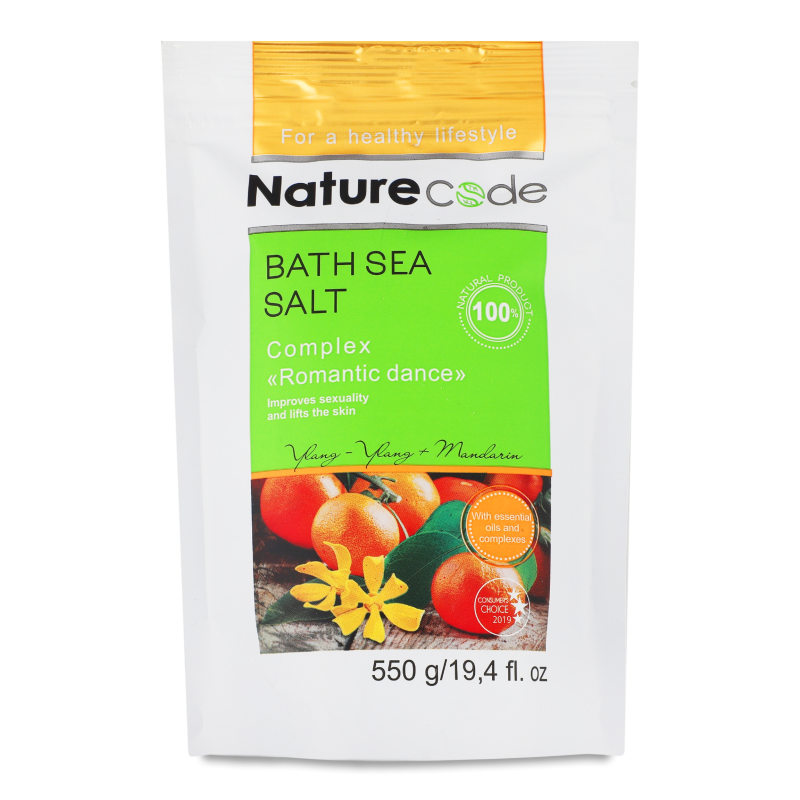 Сіль морська д/ванн Романтік денс 550г д/п Нейче Код