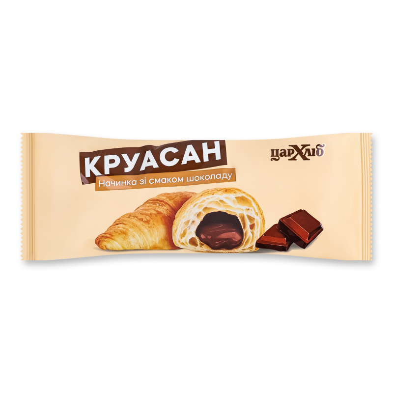 Круасан з смаком шоколаду 75г Цар хліб
