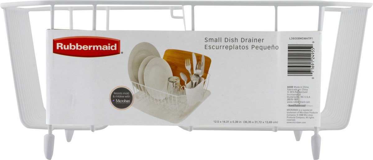 Rubbermaid Small Dish Drainer Rubbermaid(71691249559) customers