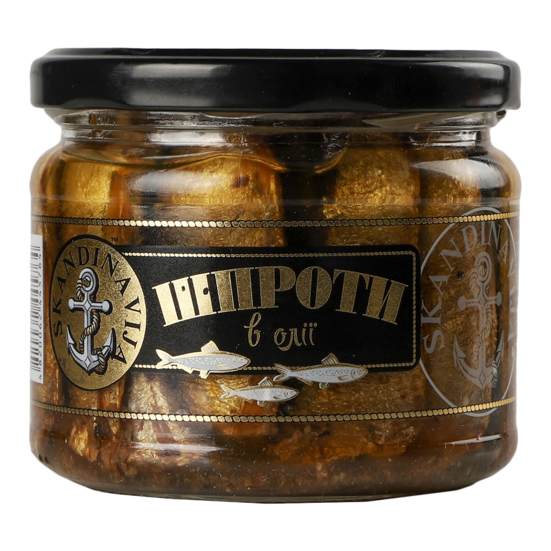 Шпроти в олії, скло банка(14820062445761): купить в интернет магазинах ...