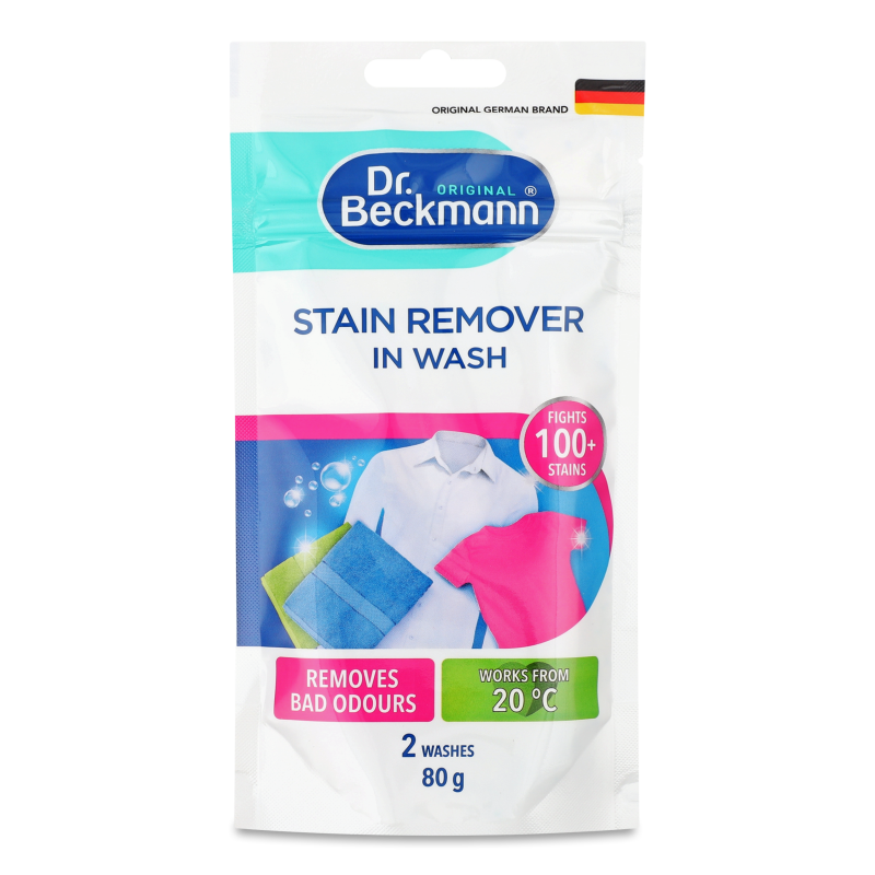 Сіль д/виведення плям 80г Др.Бекман