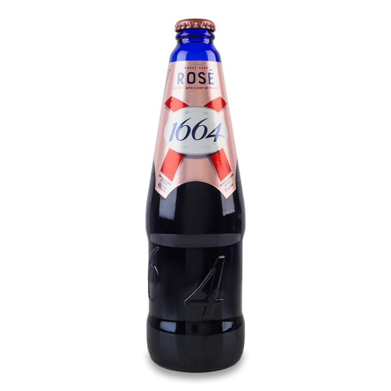 Пиво Rose пшеничне 4,5% 0,46л скло Kronenbourg 1664