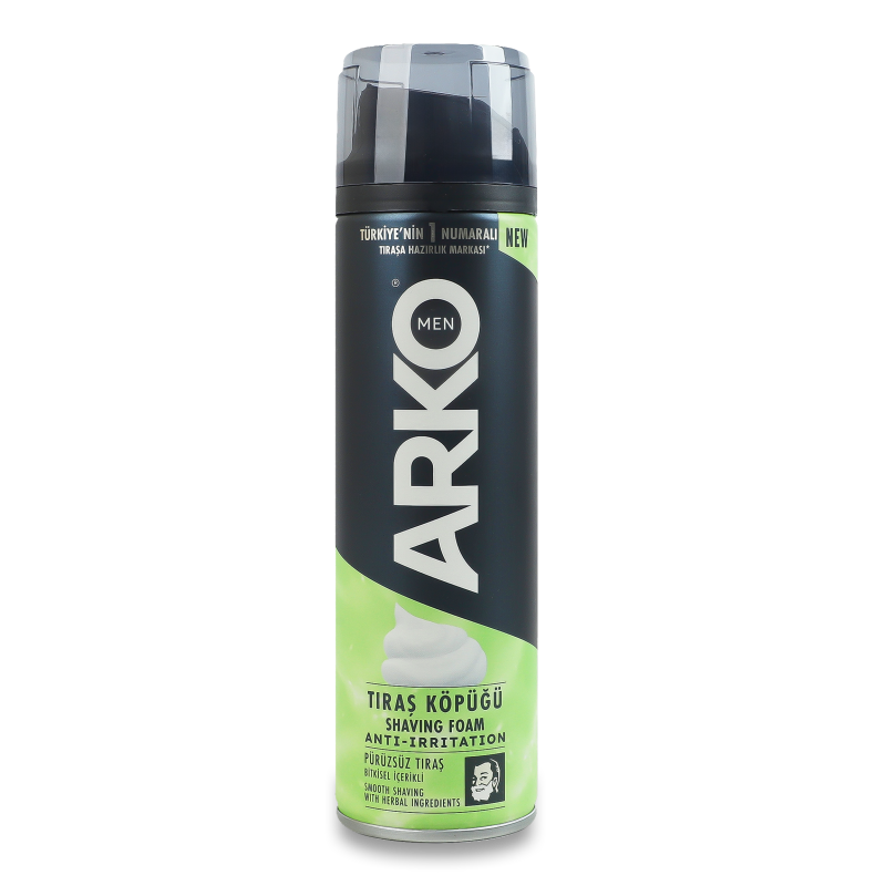 Піна д/гоління Anti-irritation 200мл Arko