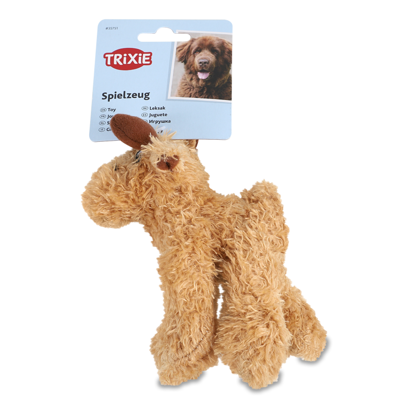 Іграшка д/собак Лось плюш 15см Тріксі