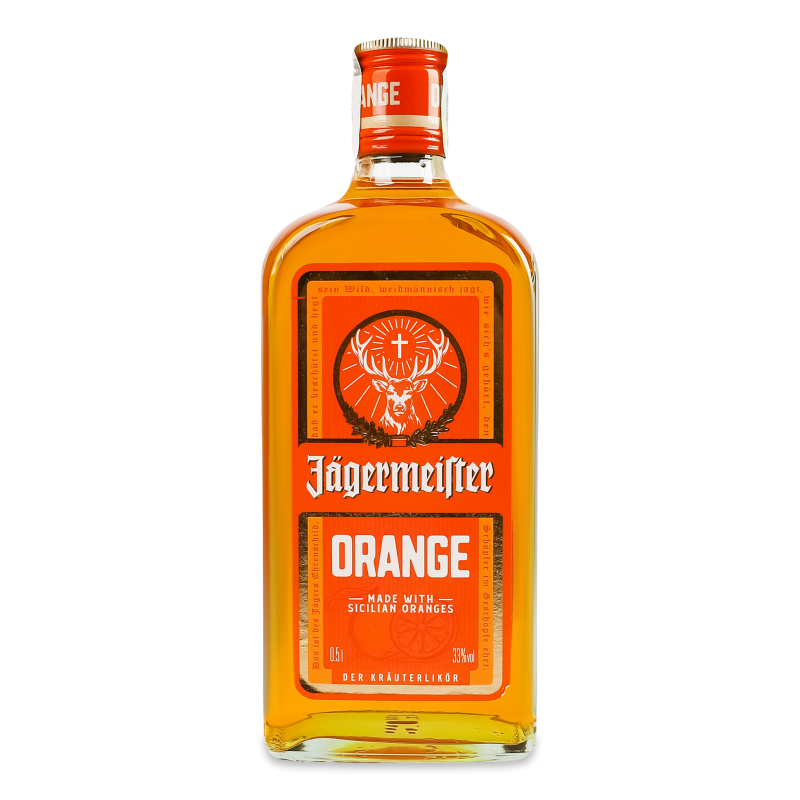 Лікер Orange 33% 0,5л Jagermeister