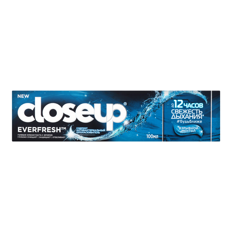 Зубная паста Взрывной ментол Close-Up 100мл Closeup(8714100794920 ...