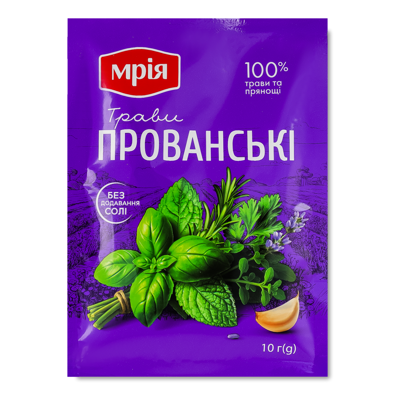 Суміш прянощів Прованські трави 10г Мрія
