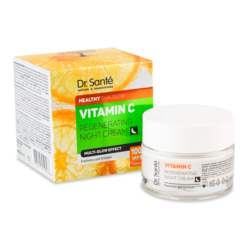 Крем д/обличчя Vitamin C відновлюючий нічний 50мл Dr.Sante
