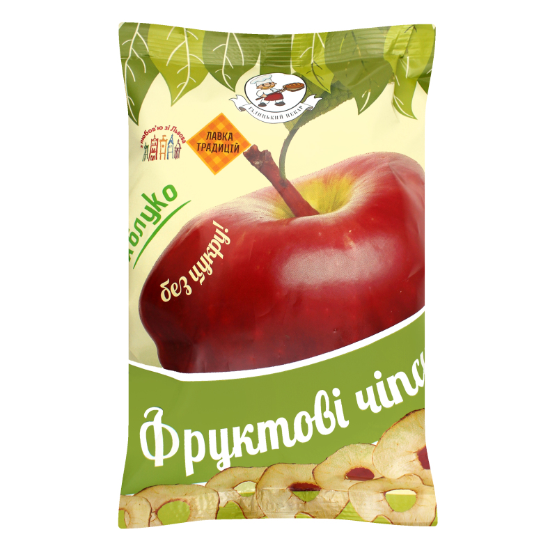 Чипсы фруктовые яблочные Галицький пекар м/у 40г Галицький Пекар ...