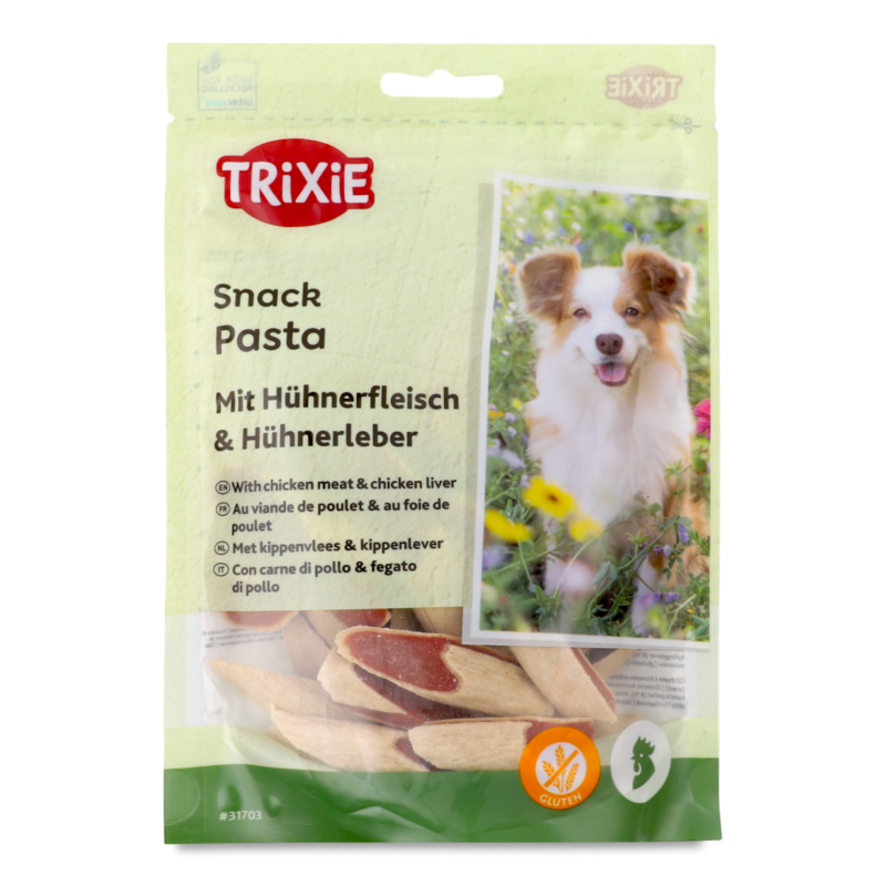 Ласощі д/собак Преміо Чікен Паста 100г Тріксі
