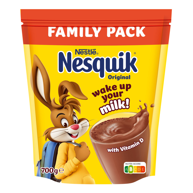 Напій швидкорозчинний з какао Family Pack Nesquik д/п