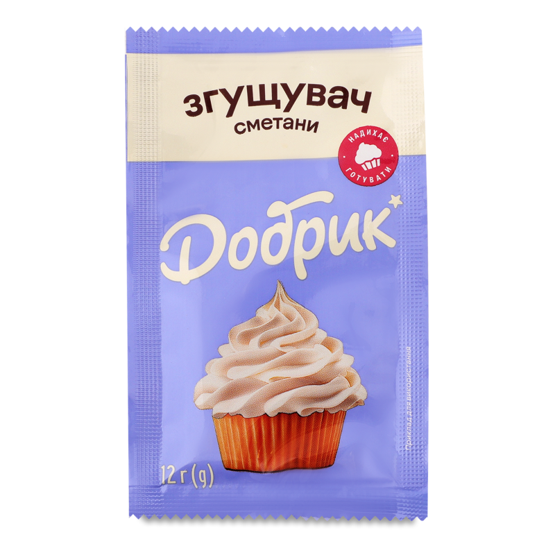 Згущувач сметани харчовий 12г Добрик