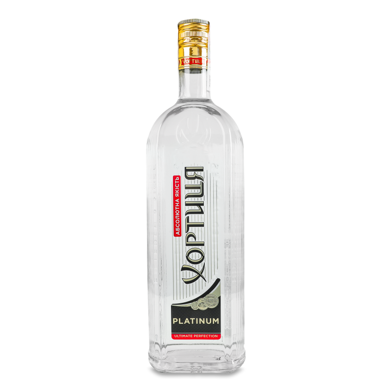 Горілка Платинум 40% 1л штоф Хортиця