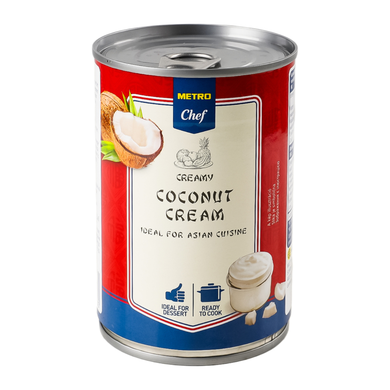 Крем кокосовый кулинарный Metro Chef ж/б 400мл METRO Chef