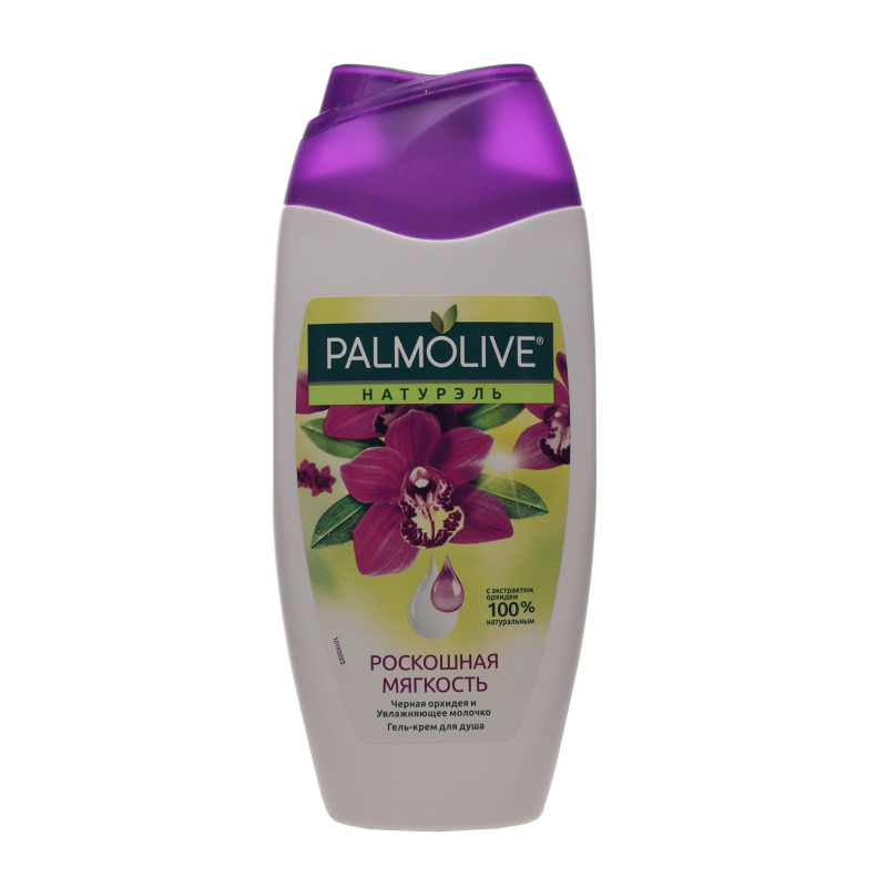 Гель-Крем для душа Palmolive Naturals черная орхидея молочко 250мл /12 (8693495031073)