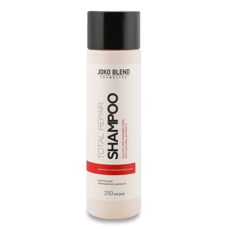 Шампунь Тотал Репеір безсульфатний д/сухого та пошкодженого волосся 250мл Джоко Бленд